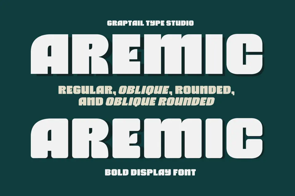 Aremic | Bold Display