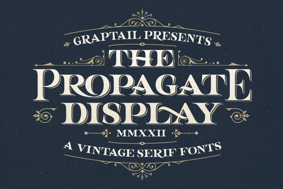 Propagate - Vintage Serif