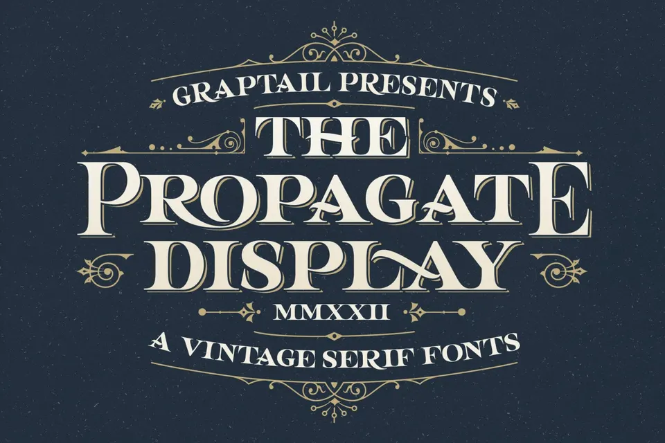 Propagate - Vintage Serif