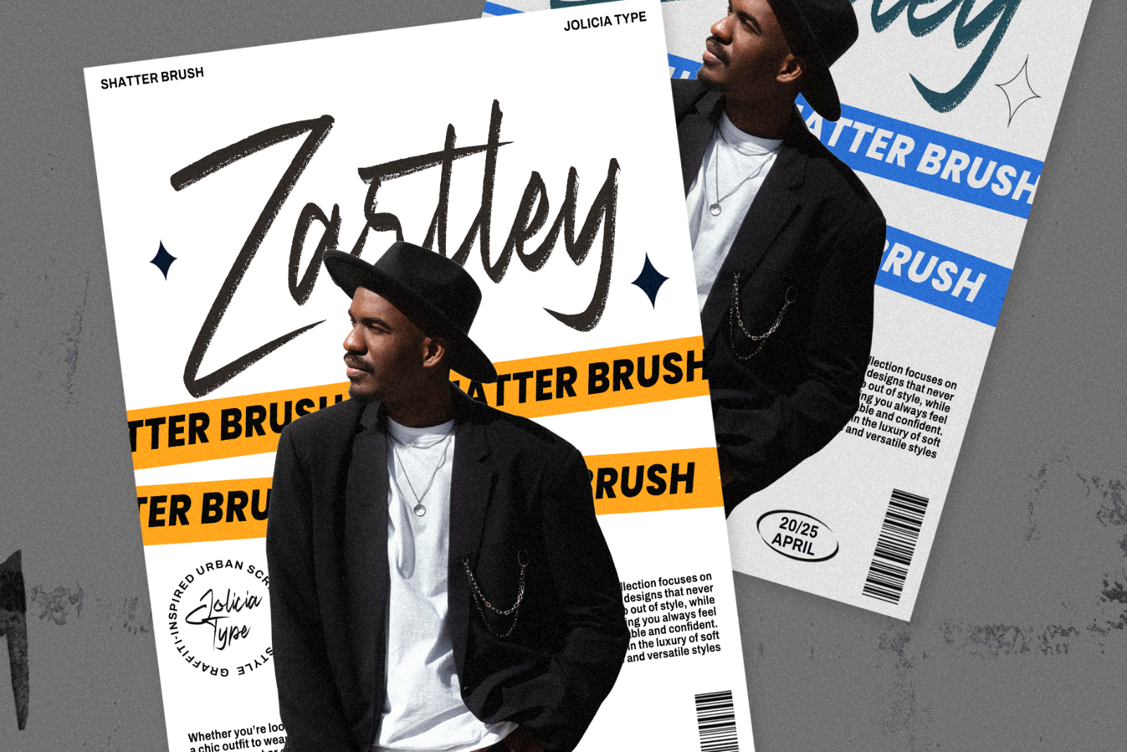 Shatter Brush | Urban Script Font — image 3