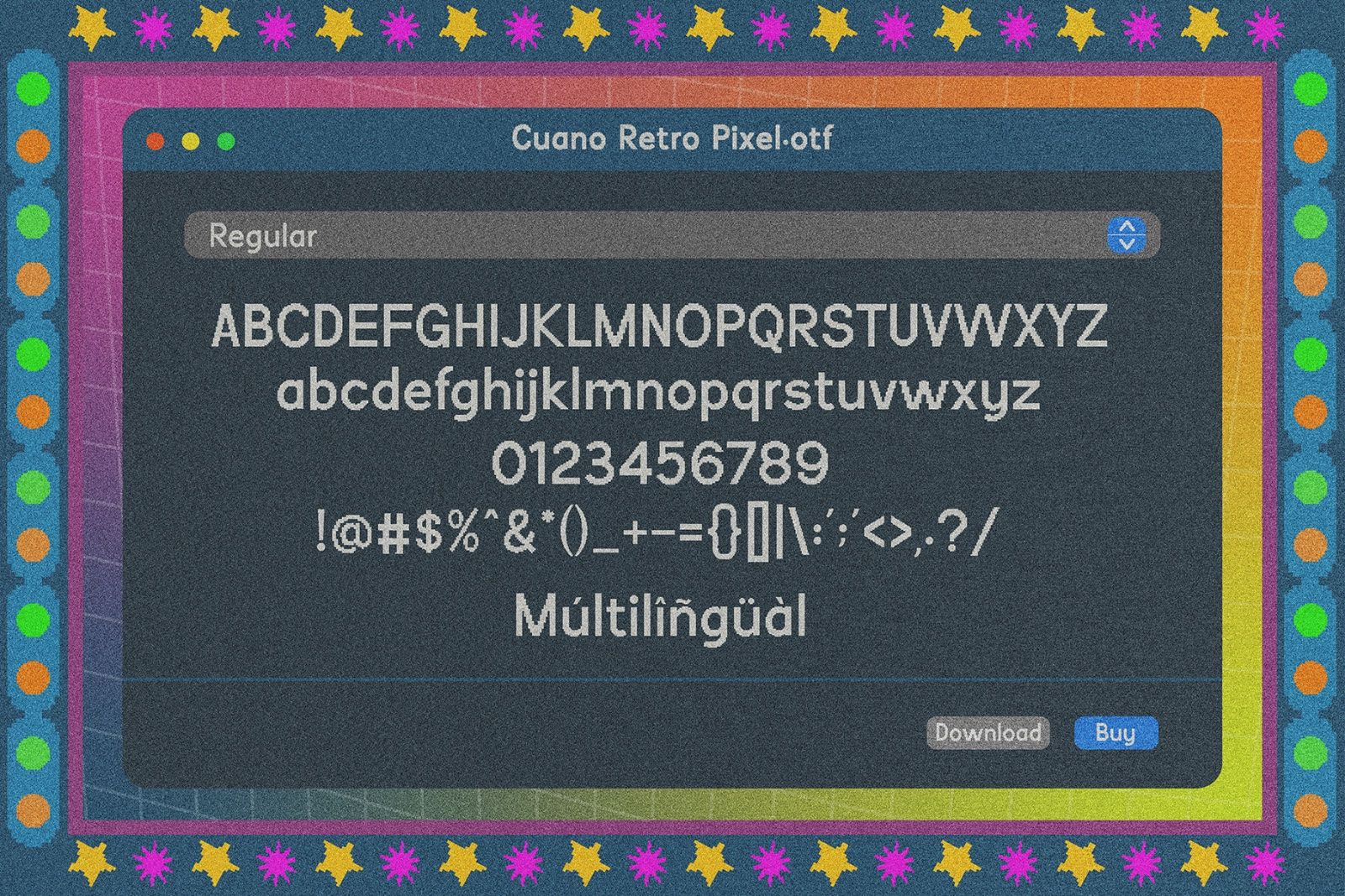 VT Cuano – Retro Pixel Font — image 5