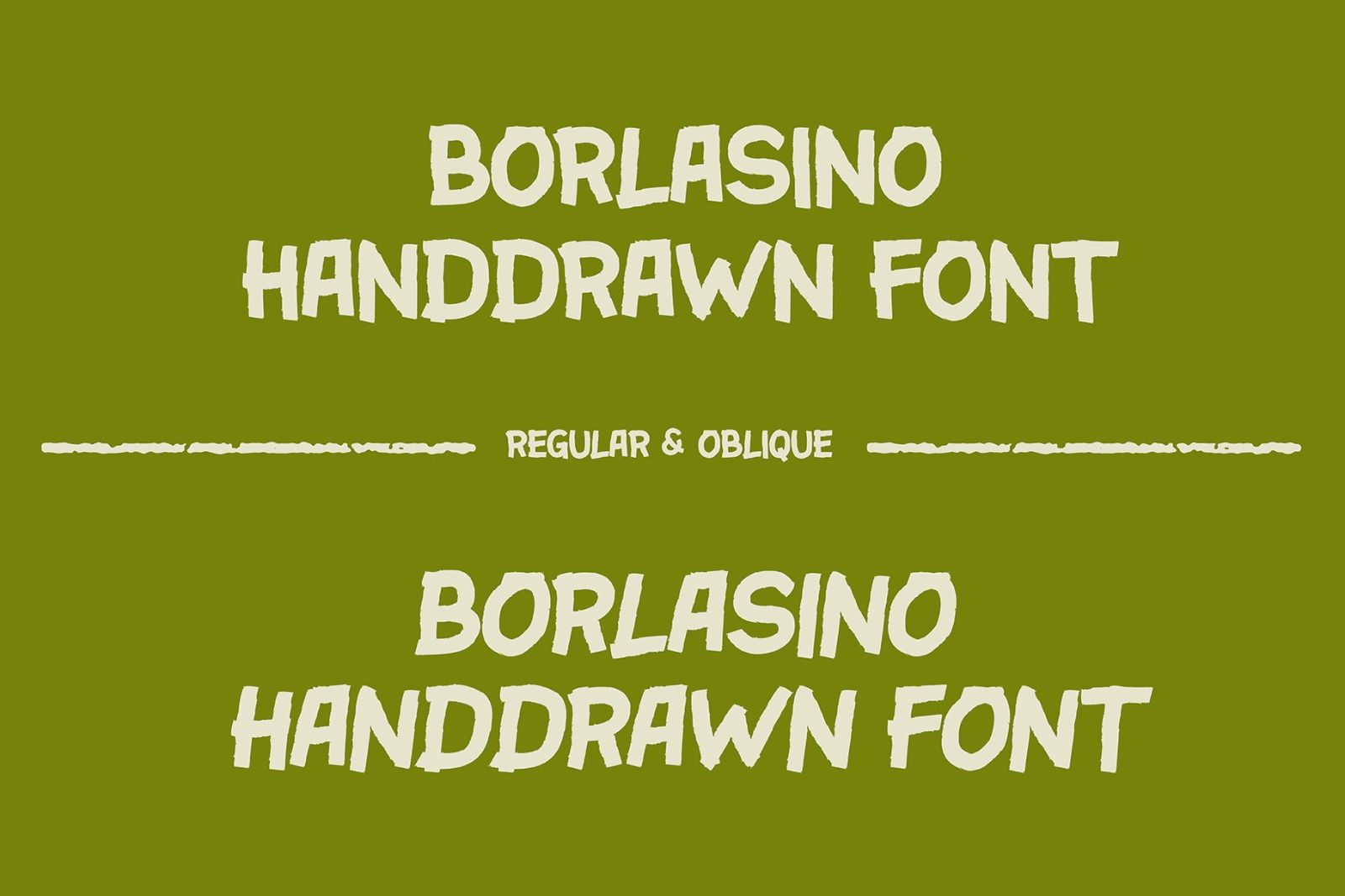 VT Borlasino Handcrafted Vintage Font — image 7