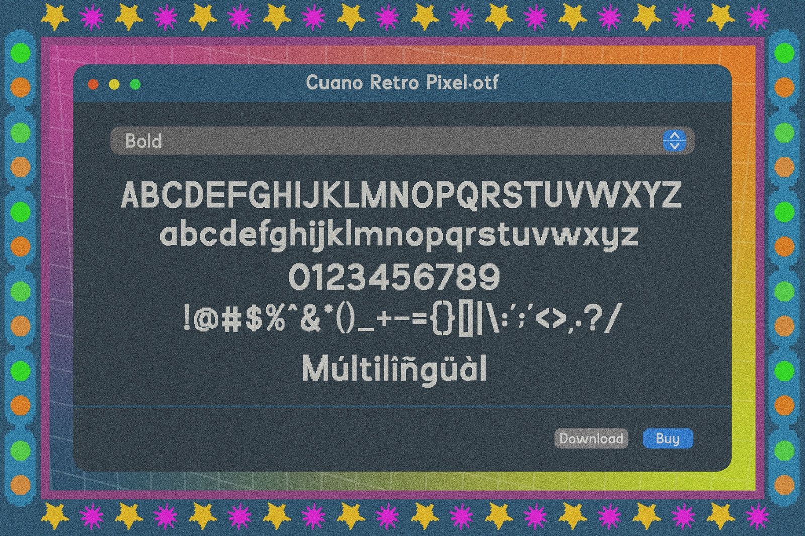VT Cuano – Retro Pixel Font — image 7