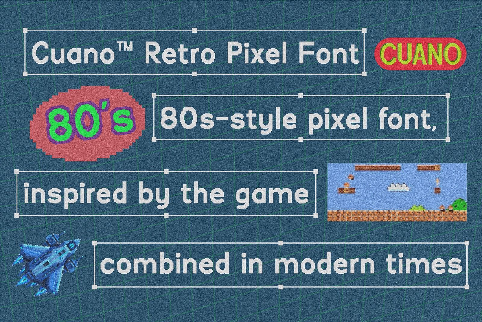 VT Cuano – Retro Pixel Font — image 8
