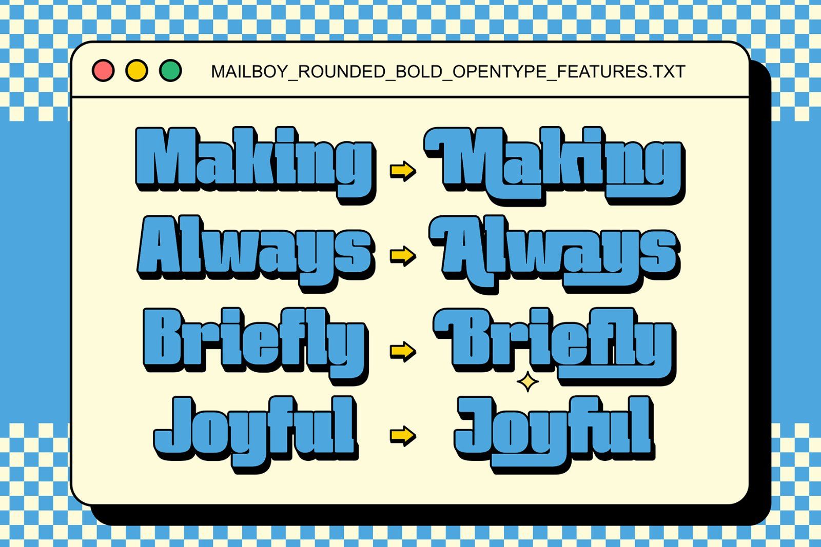 Mailboy - Rounded Bold — image 9
