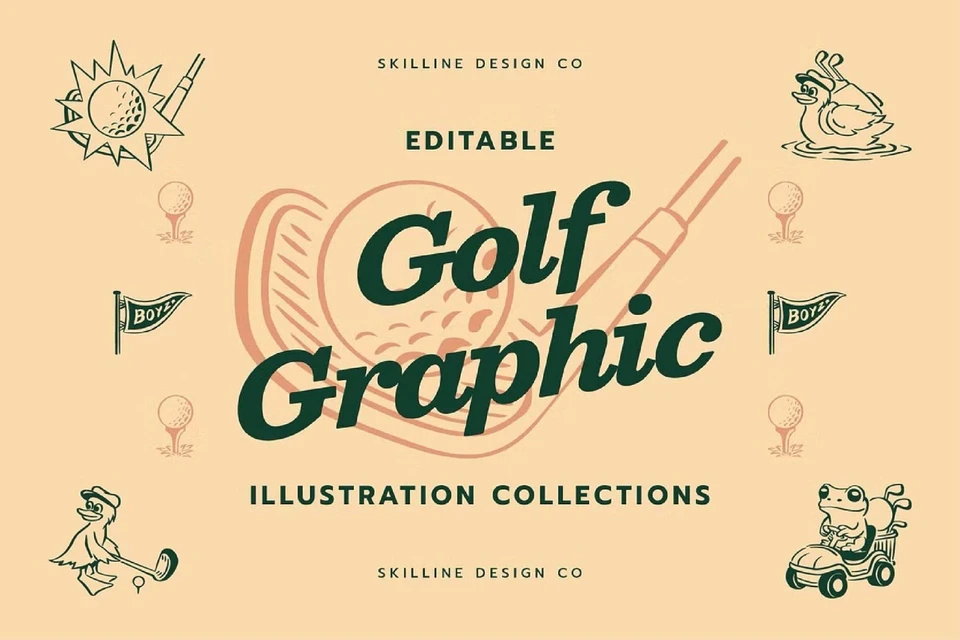 Golf Vintage Logo