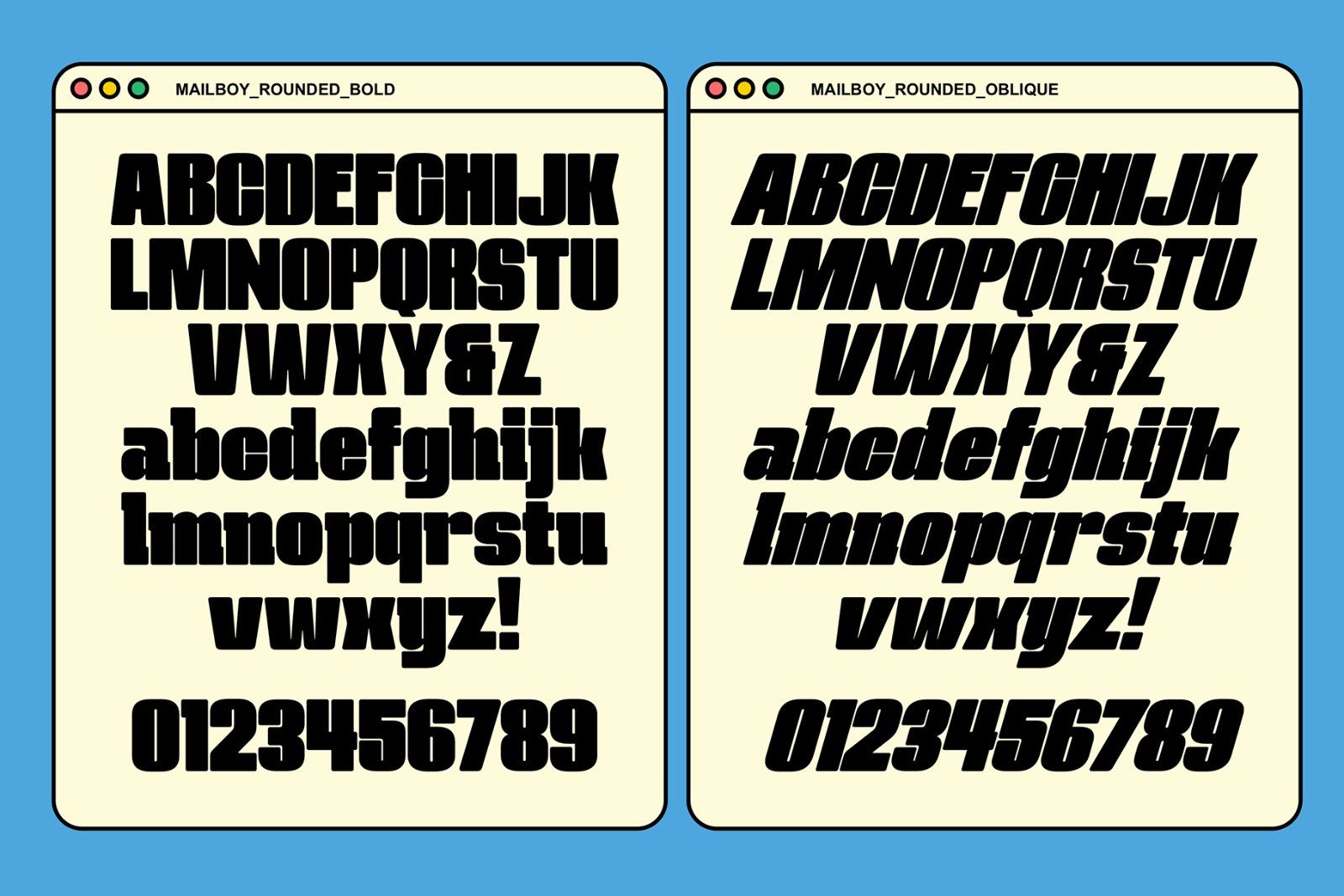 Mailboy - Rounded Bold — image 10