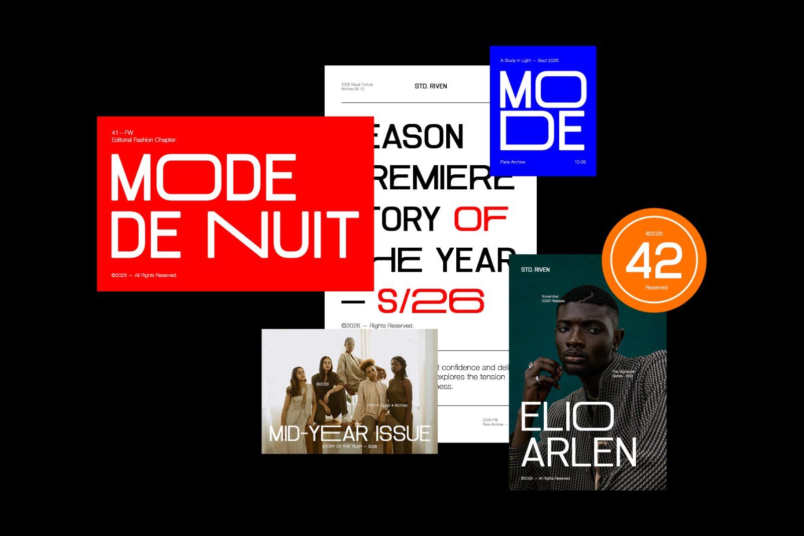 Aeromaze – Futuristic Sans Serif Family