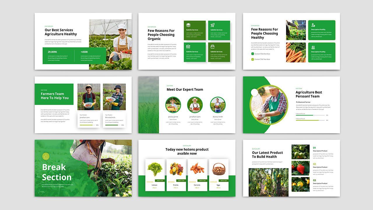 Argofresh - Agriculture Presentation Template