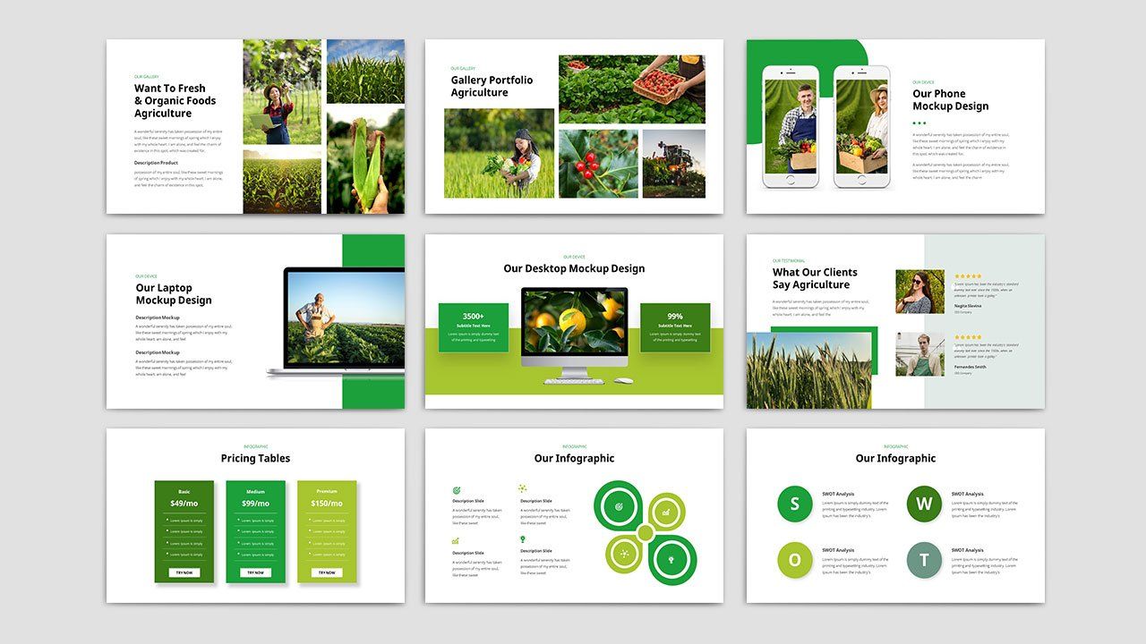Argofresh - Agriculture Presentation Template