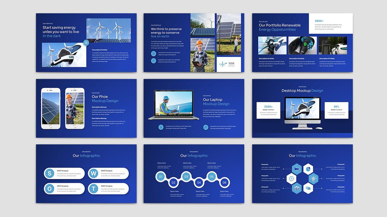 Renewable Energy Presentation Template