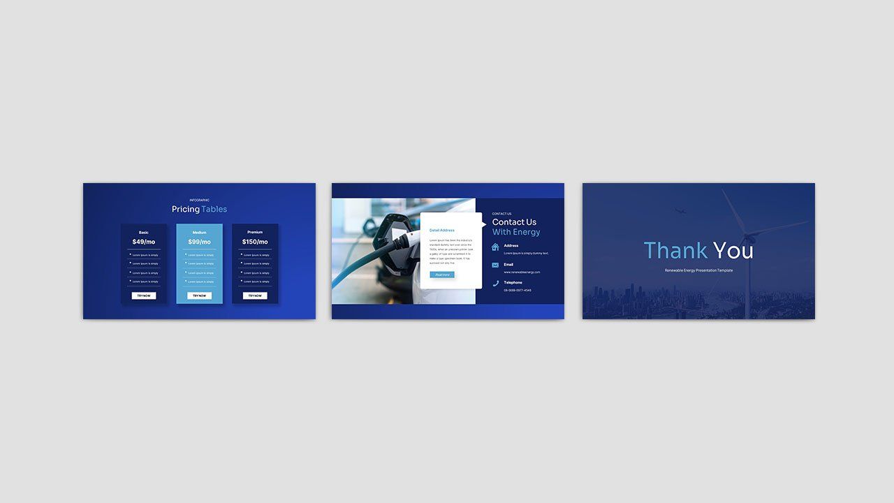 Renewable Energy Presentation Template