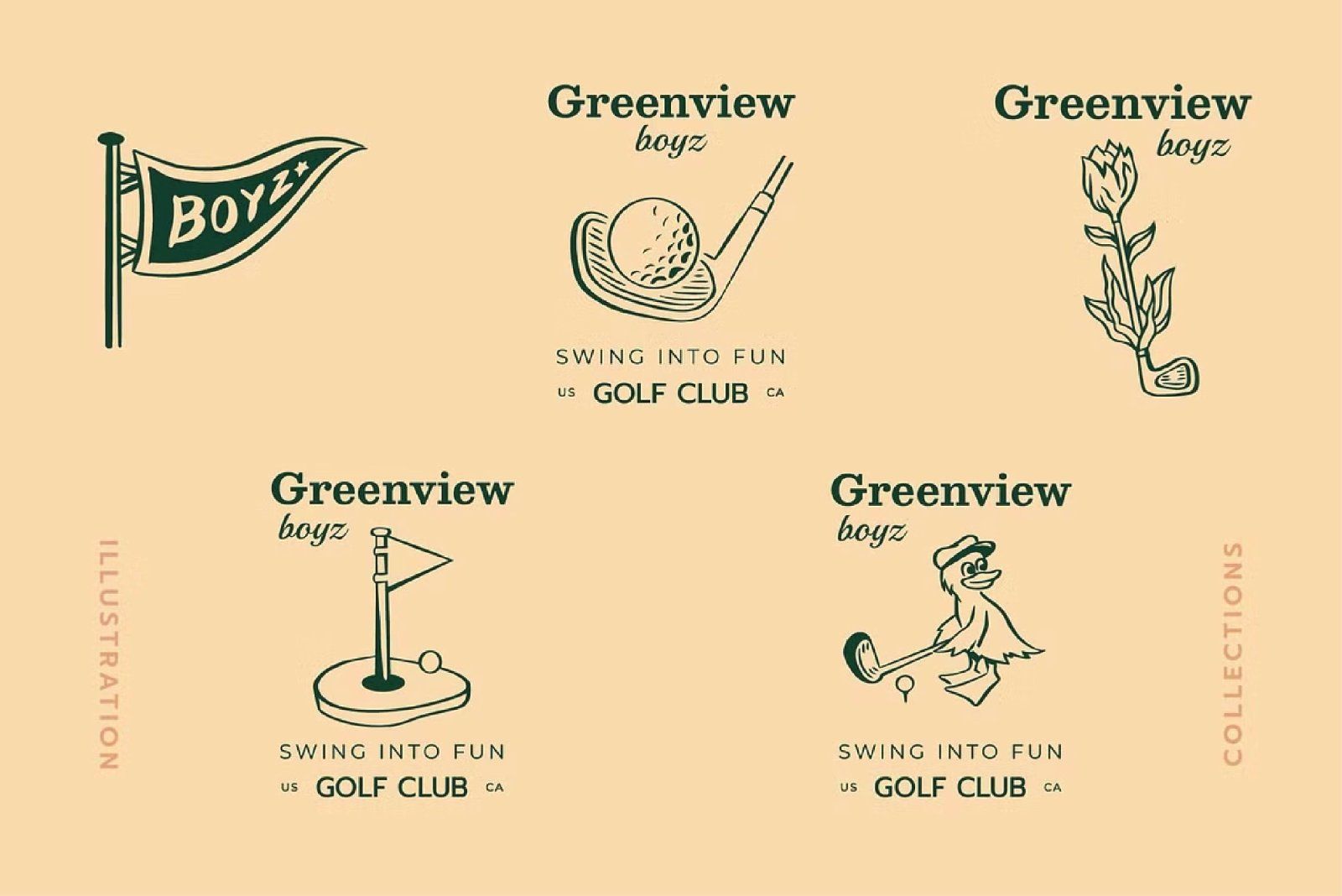 Golf Vintage Logo — image 4