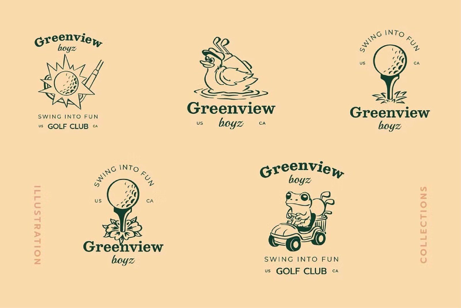 Golf Vintage Logo — image 5