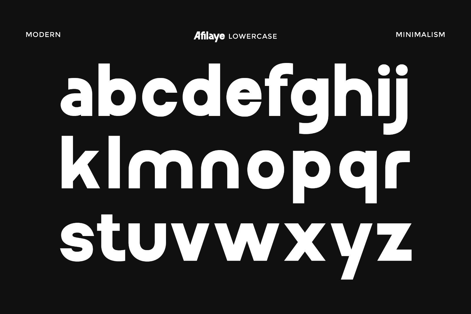 Afilaye - Modern Sans Serif Font — image 8
