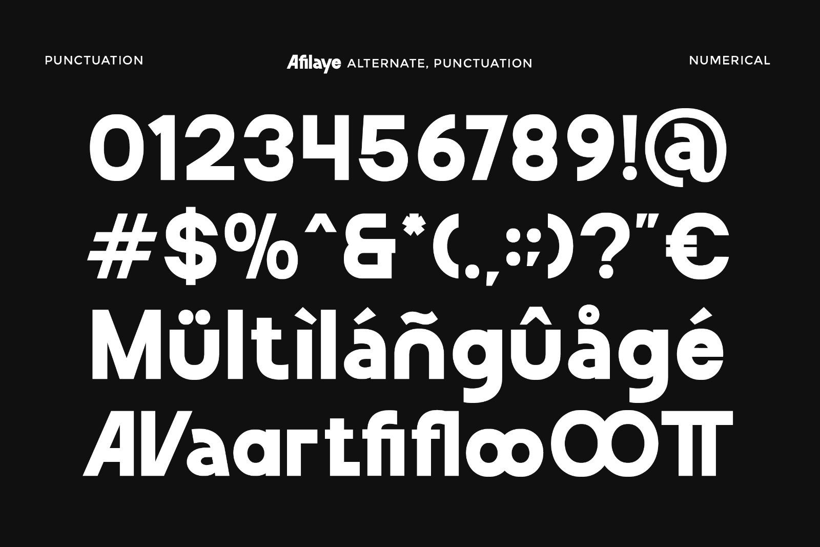Afilaye - Modern Sans Serif Font — image 9