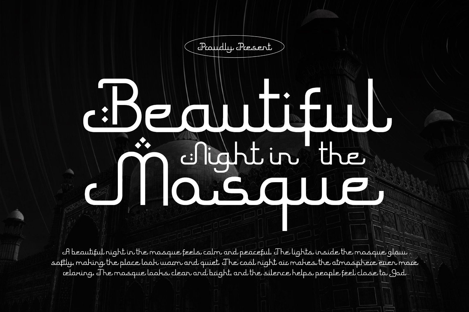 Aminul - Arabic Display Font — image 2