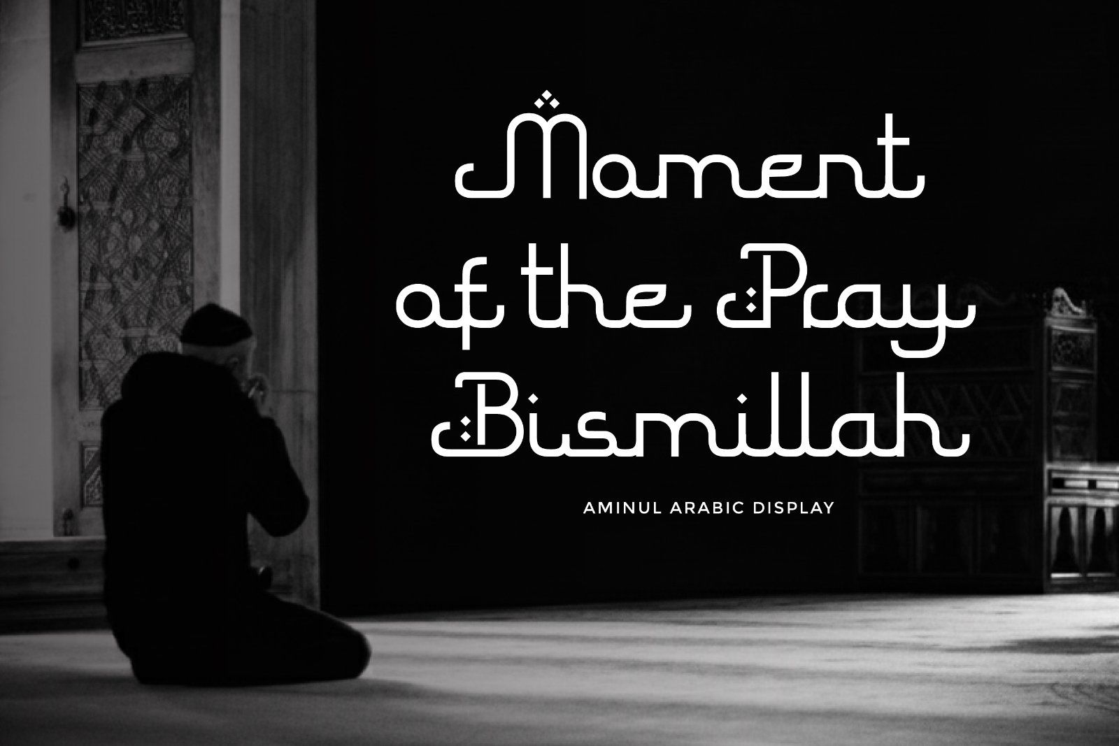 Aminul - Arabic Display Font — image 3