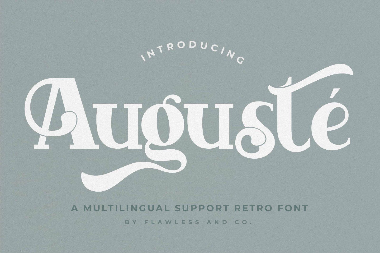 Auguste - Retro Serif Font — image 1