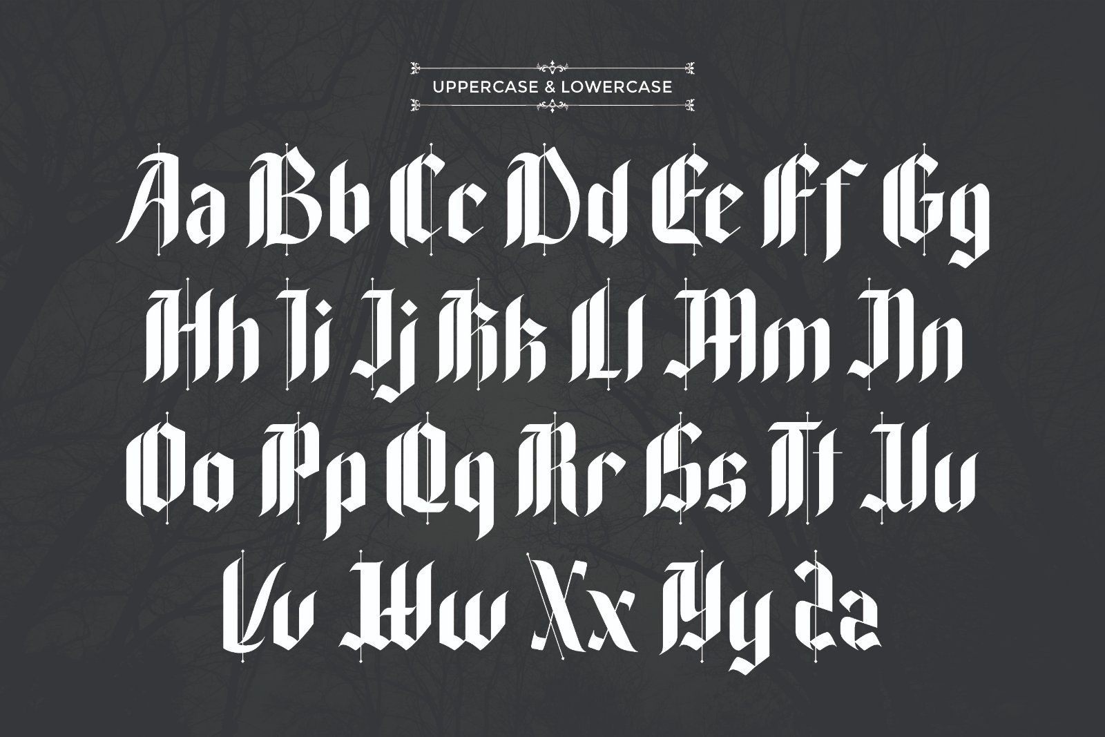 Ghavettor - Blackletter Font — image 8