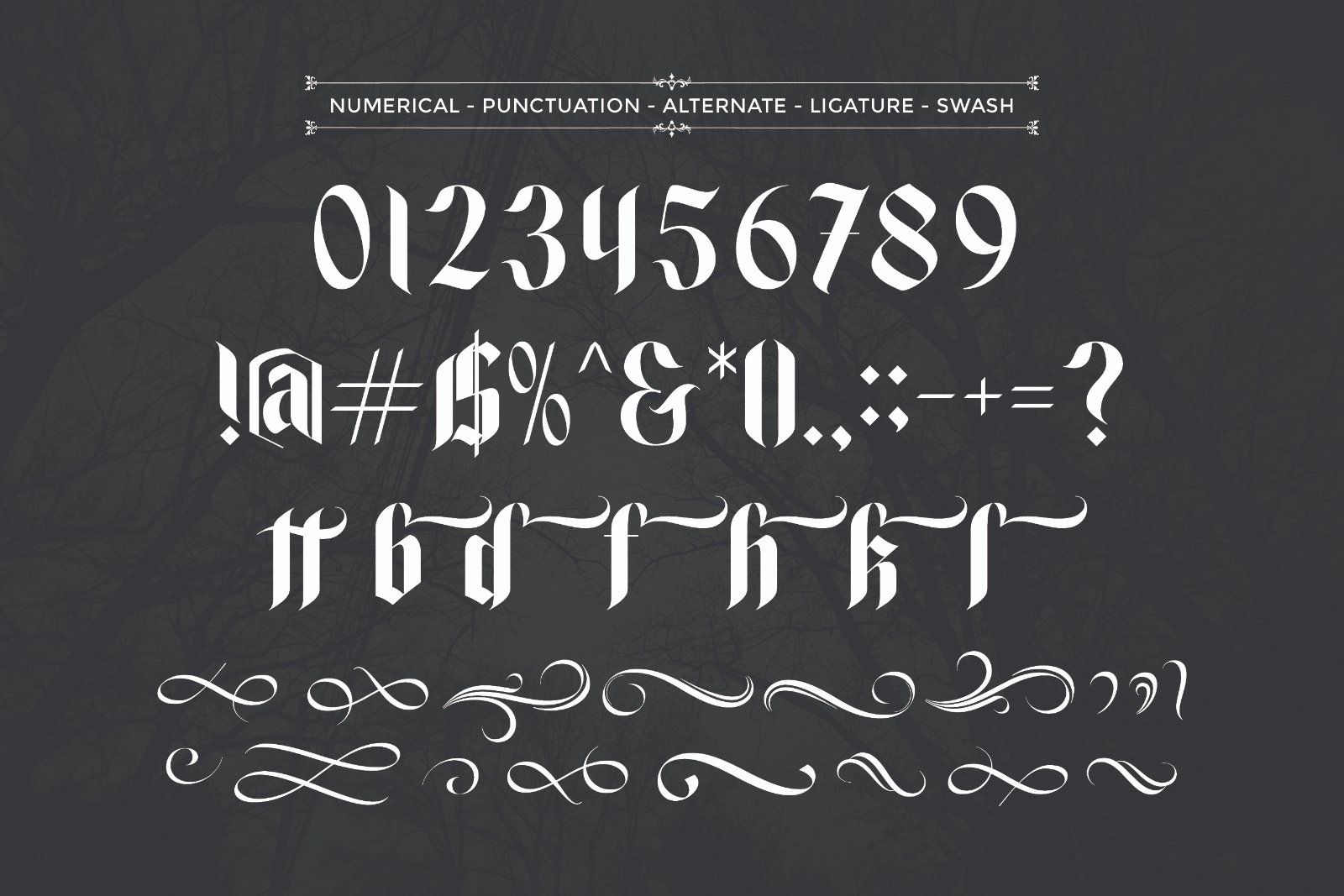 Ghavettor - Blackletter Font — image 9