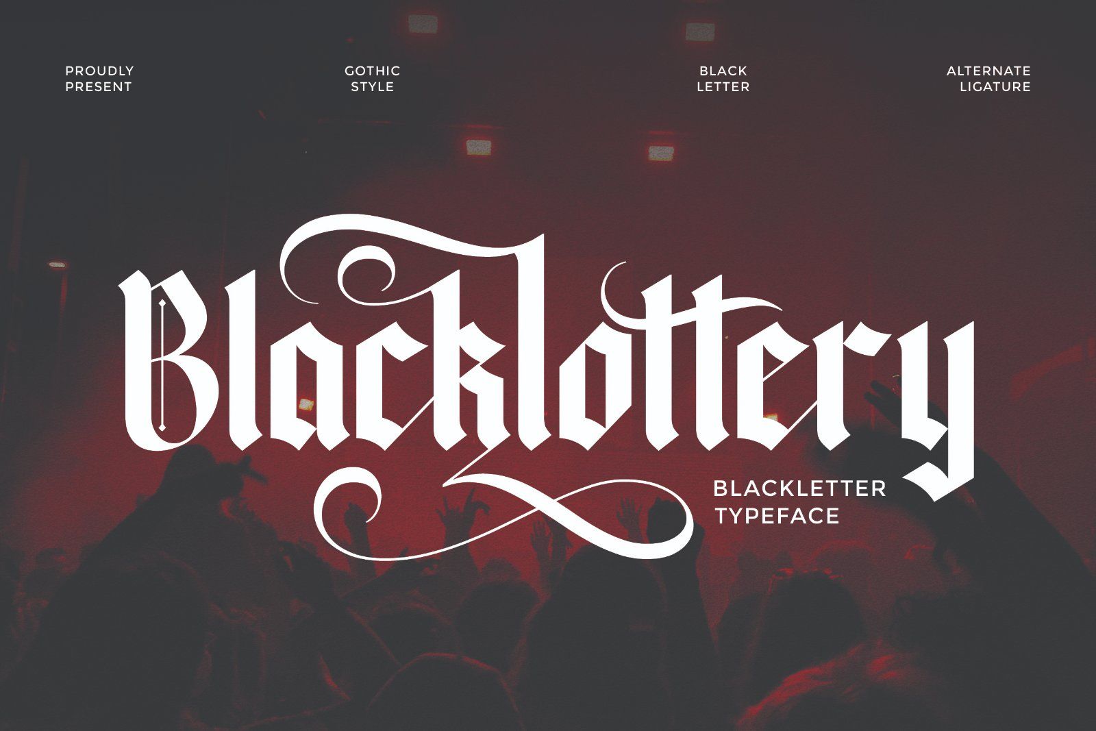 Blacklottery - Blackletter Font — image 1