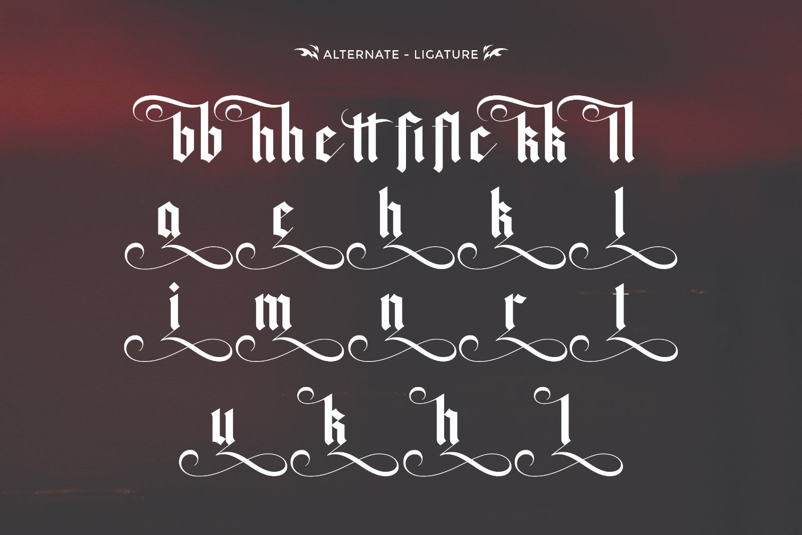 Blacklottery - Blackletter Font — image 8