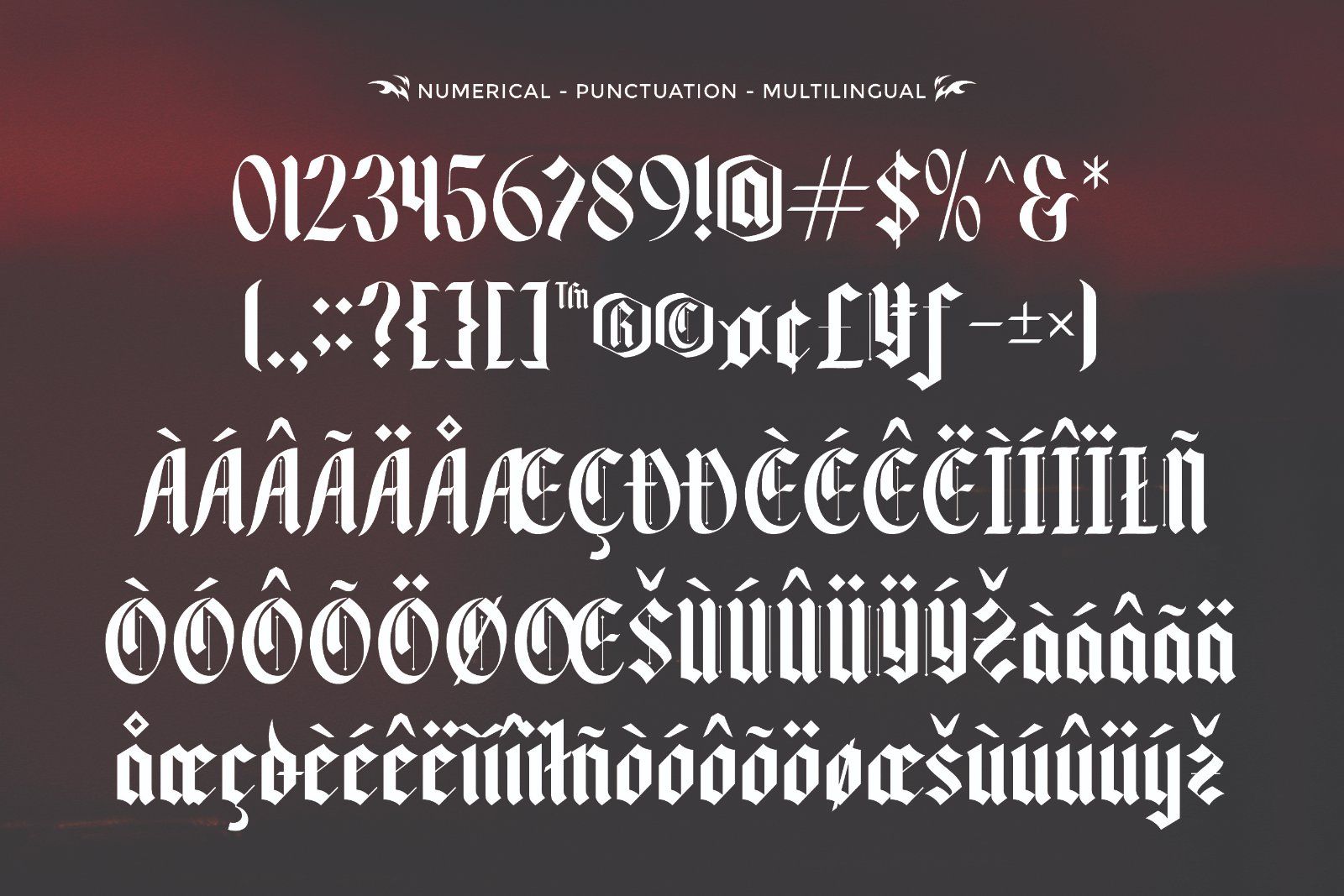 Blacklottery - Blackletter Font — image 9