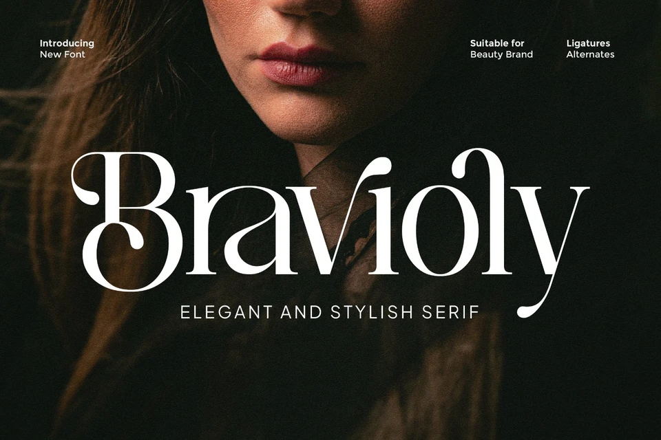 Bravioly - Elegant Serif Font