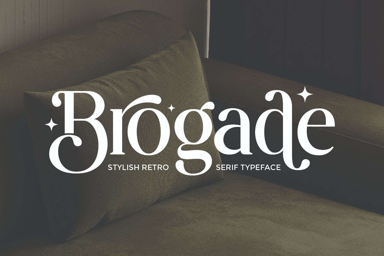 Brogade - Stylish Retro Serif Font — image 1
