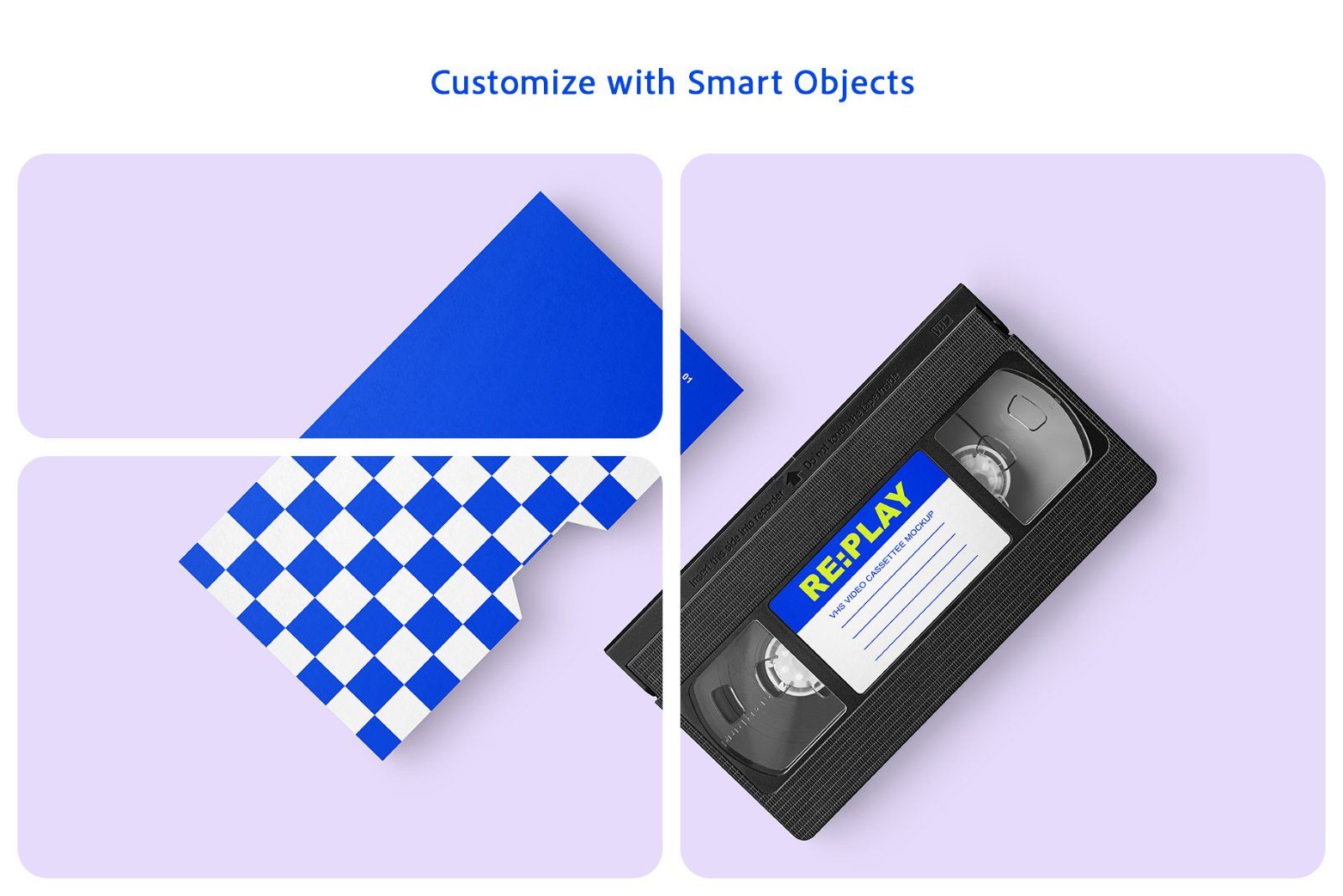 VHS Video Cassette Mockup Set — image 3
