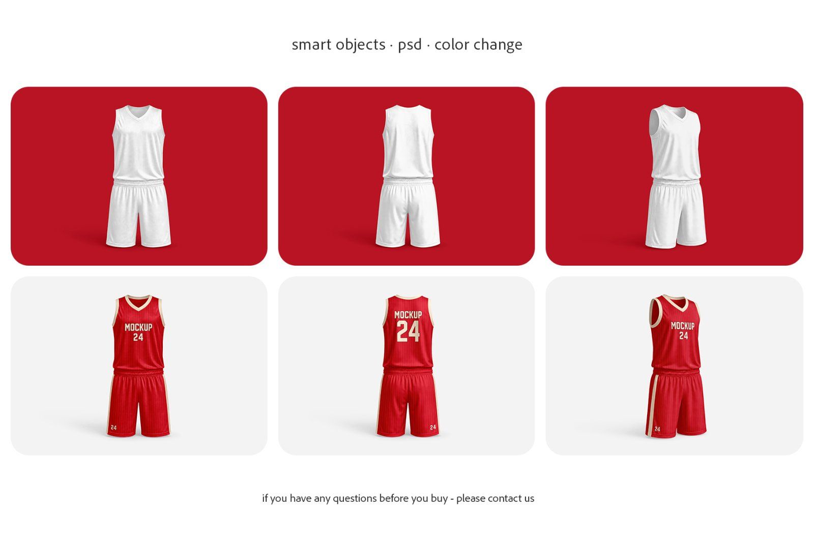Basketball Kit Mockup Set — image 4