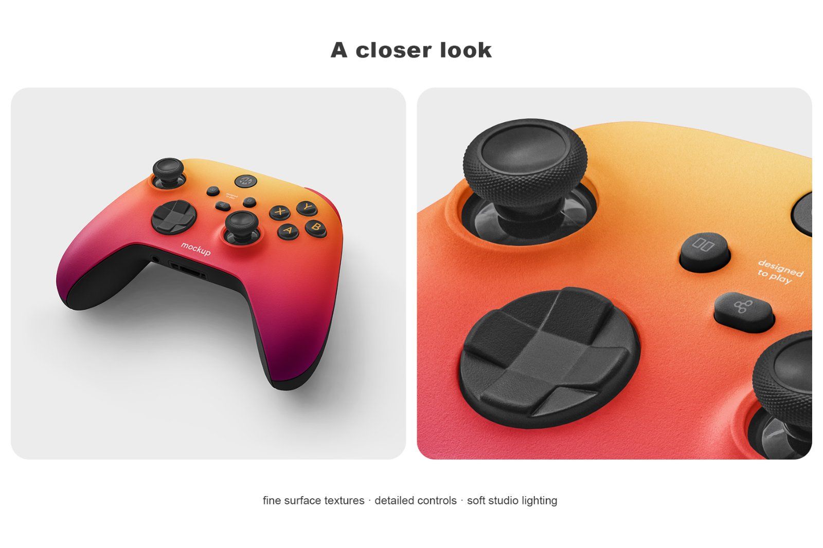 Xbox Controller Mockup Set — image 4