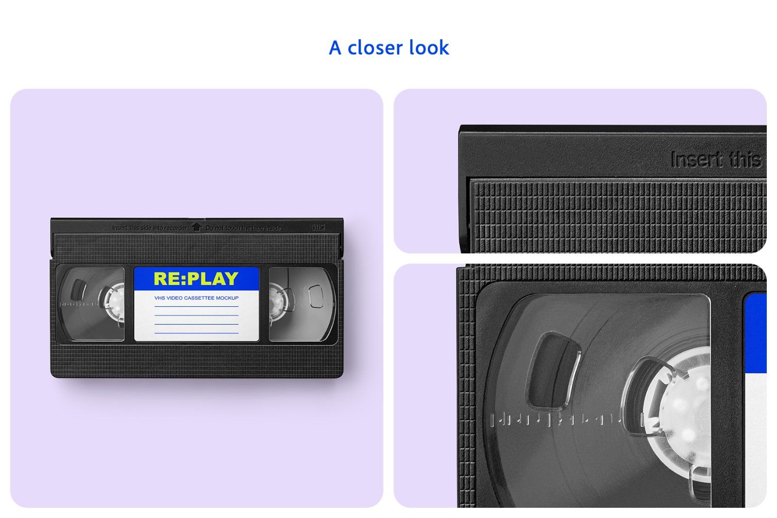 VHS Video Cassette Mockup Set — image 4