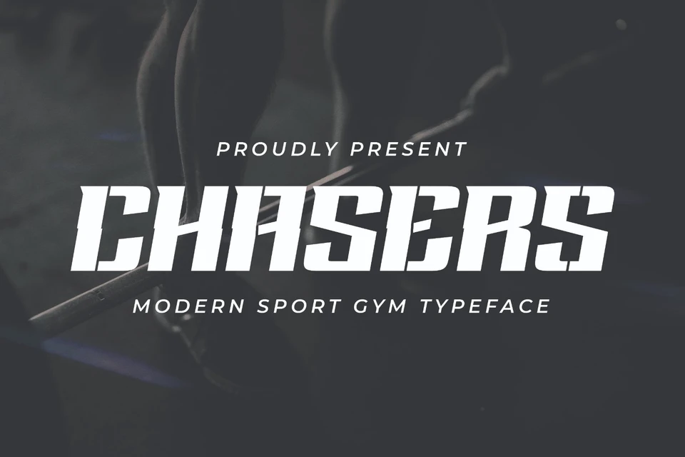 Chasers - Sport Gym Display Font