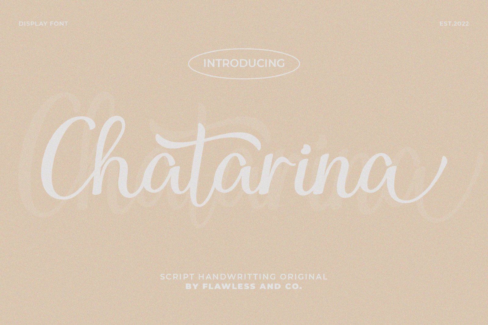 Chatarina - Script Handwiting Font — image 1