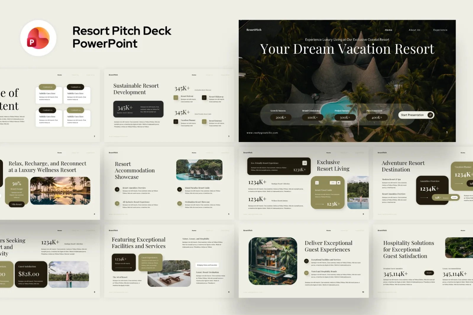 Resort Pitch Deck — image 1