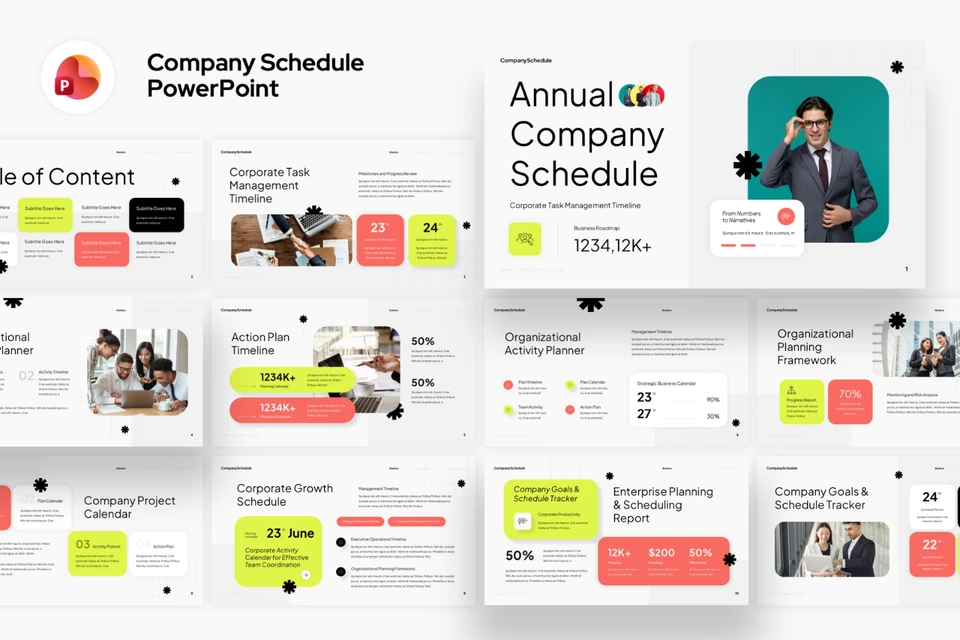 Company Schedule Presentation
