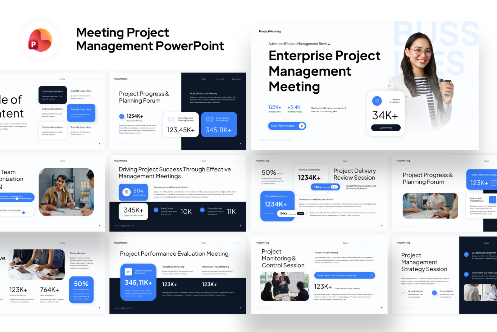 Meeting Project Management Presentation — image 1
