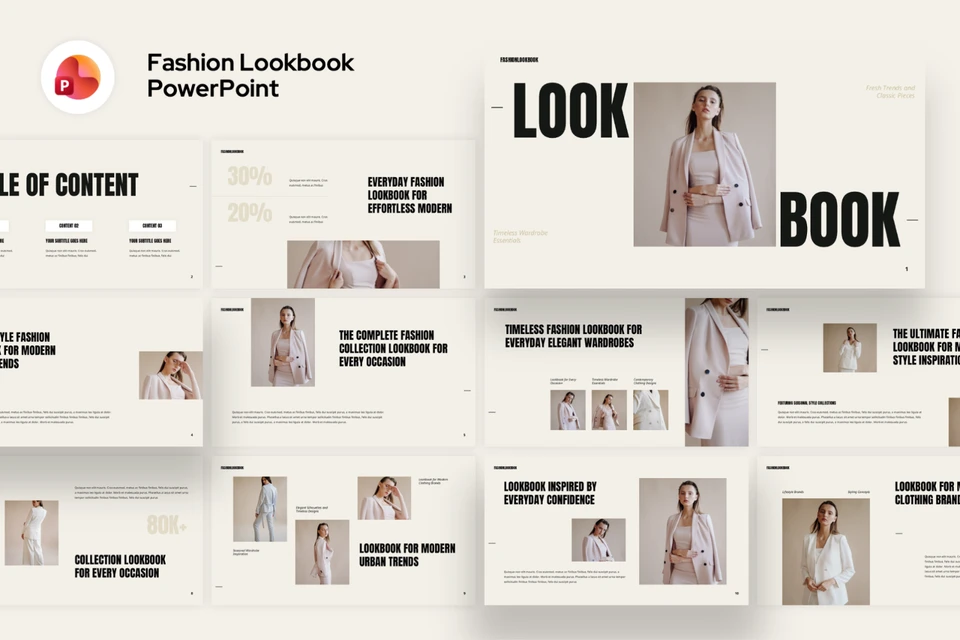 Fashion Lookbook Presentation