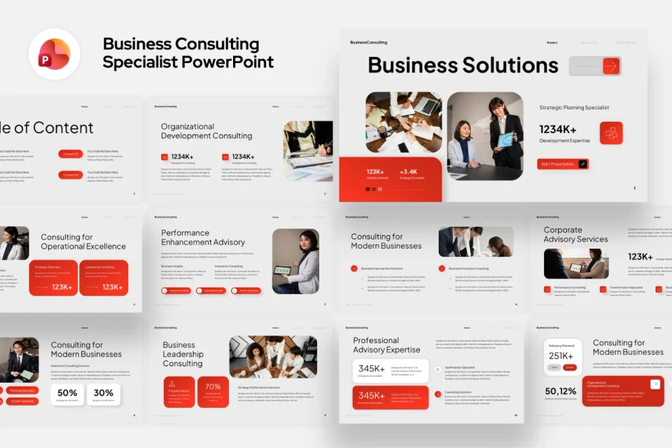 Business Consulting Specialist Presentation