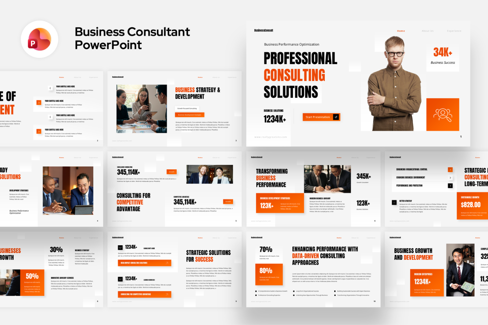Business Consultant Presentation — image 1