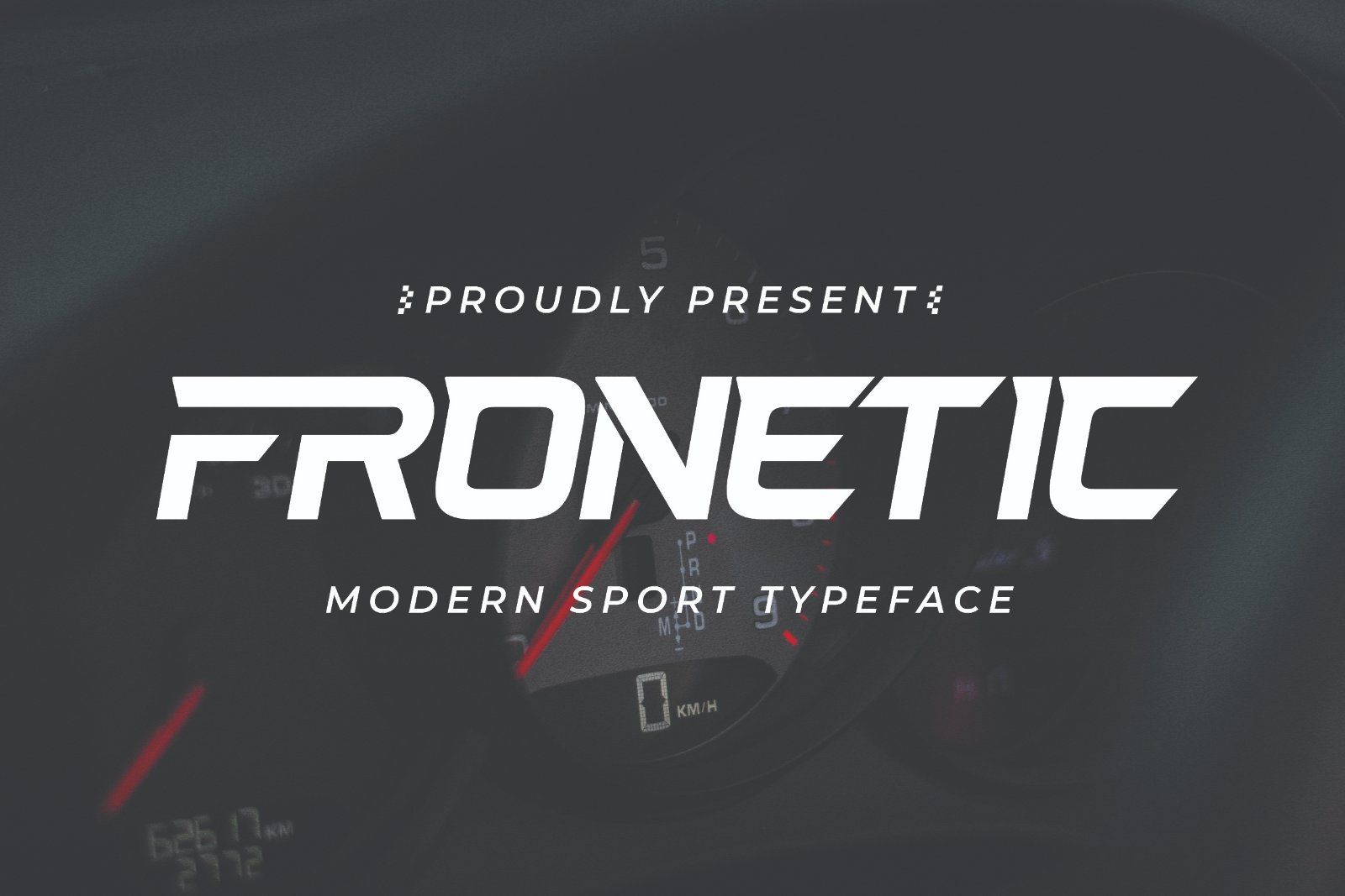 Fronetic - Modern Sports Font — image 1