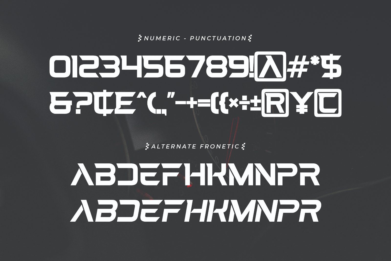 Fronetic - Modern Sports Font — image 8