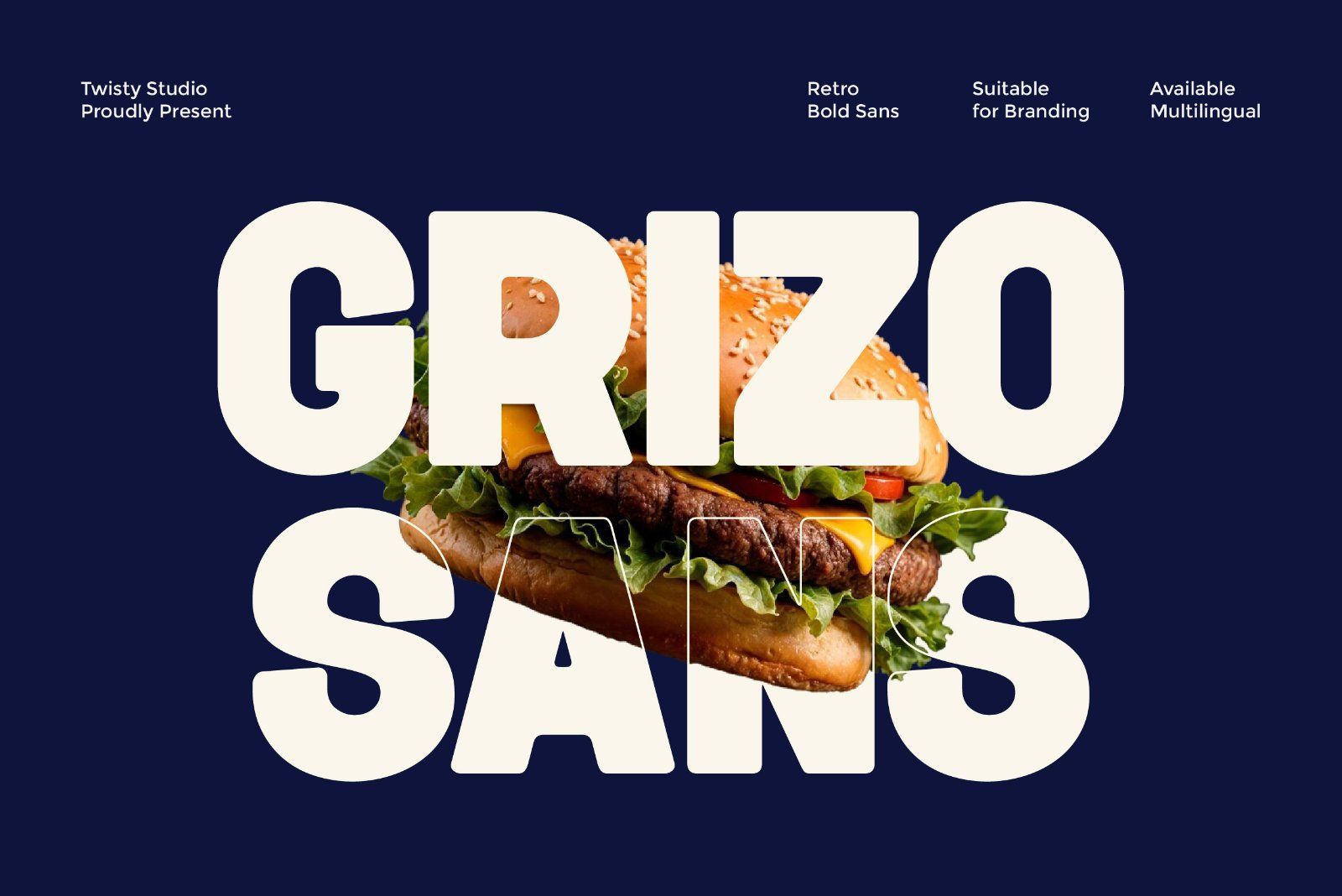 Grizo - Bold Sans Serif Font — image 1