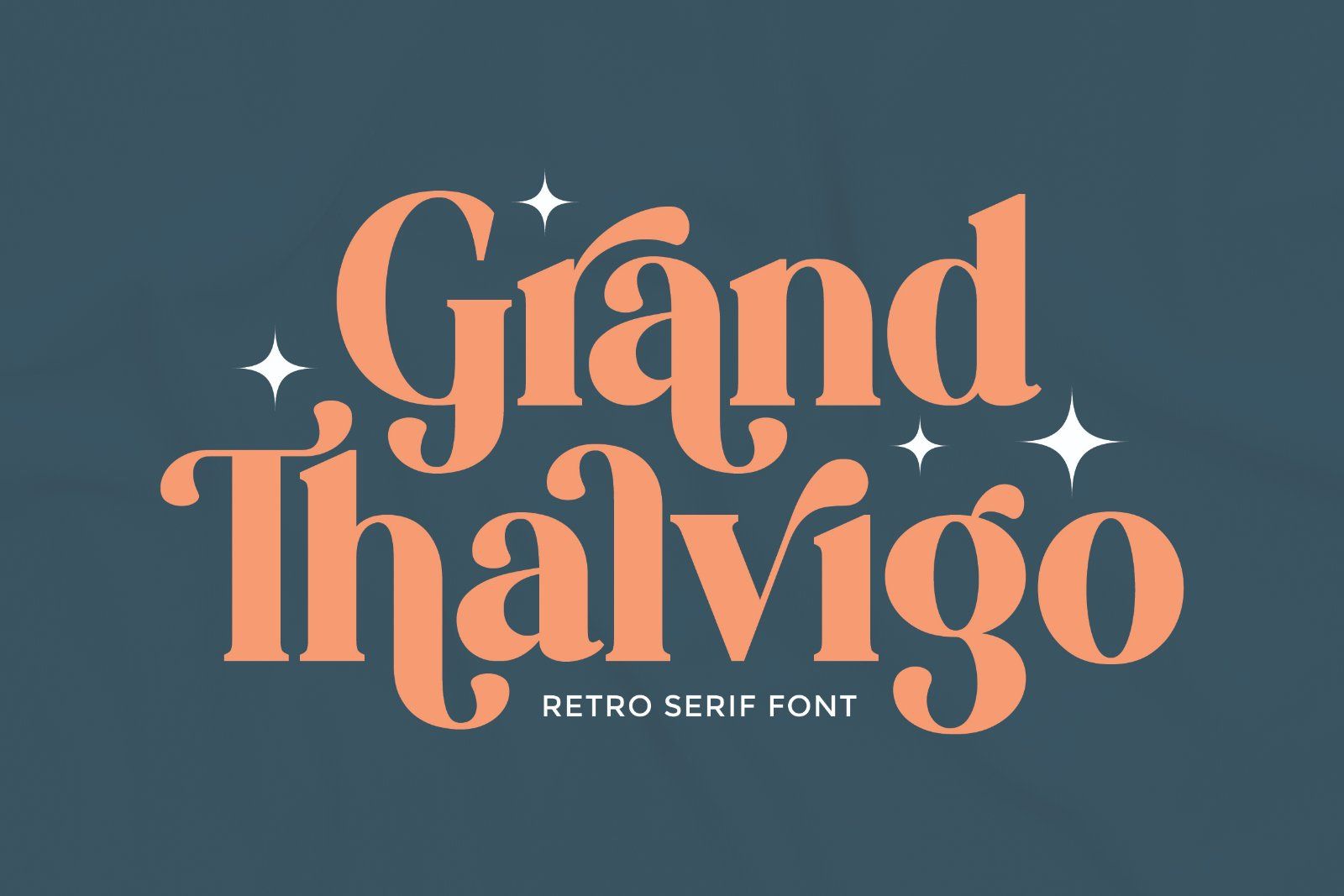 Grand Thalvigo - Retro Serif Font — image 1