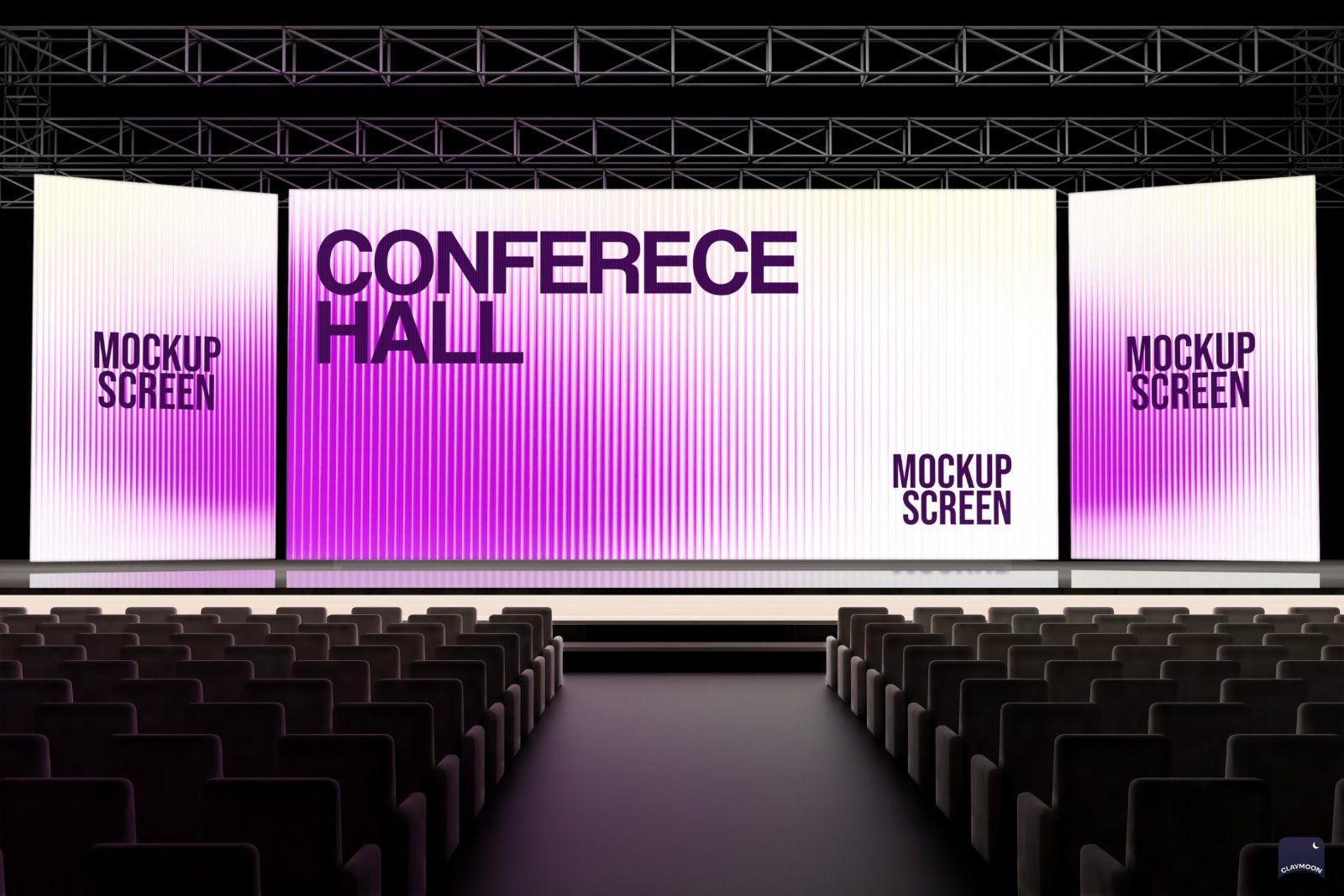 Conference Hall Stage Mockup — image 2