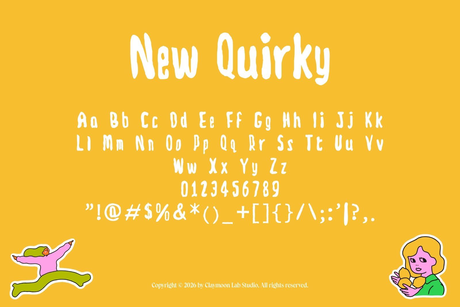 New Quirky — Playful Hand-Drawn Font — image 2
