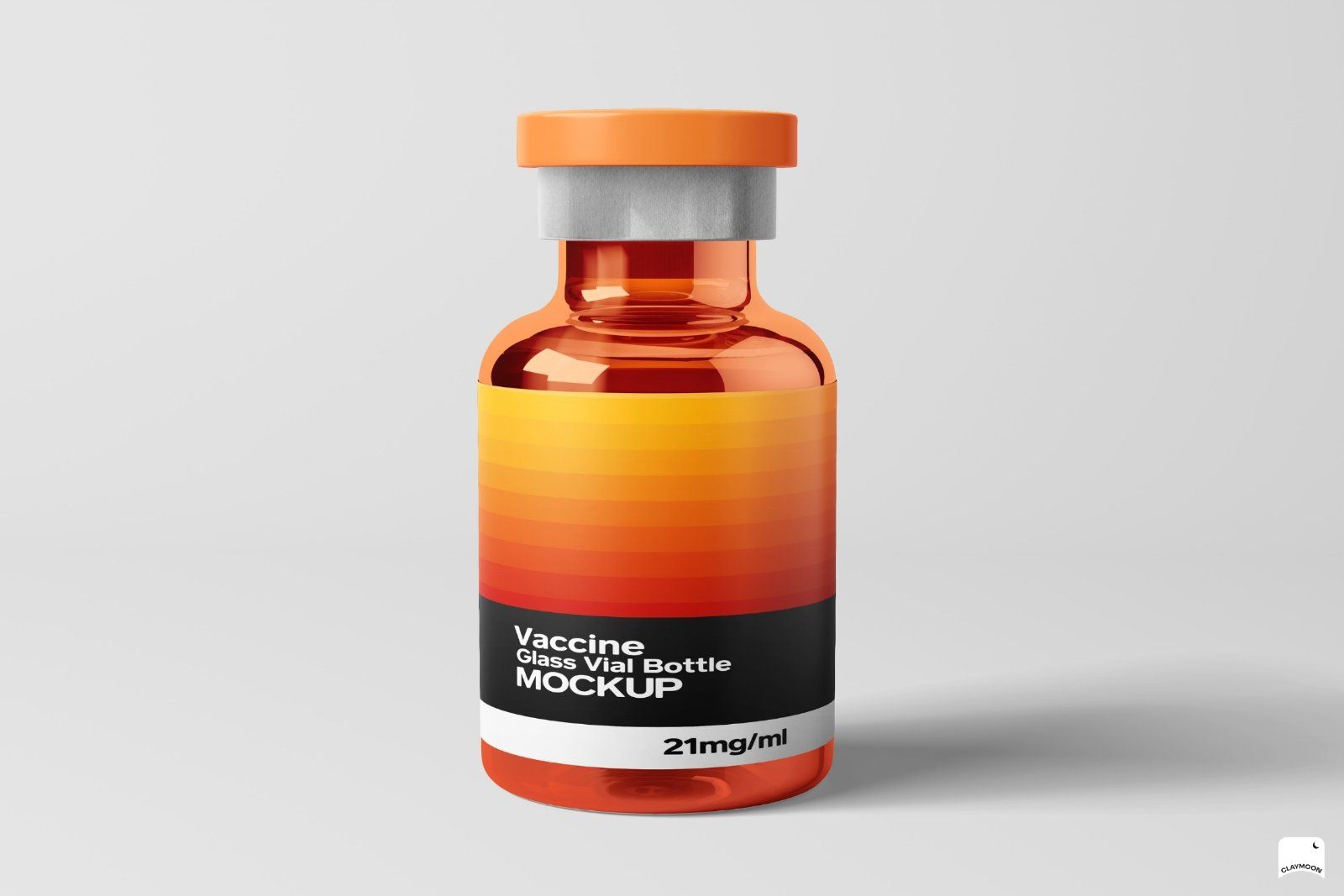 Vaccine Vial Bottle Mockup — image 2