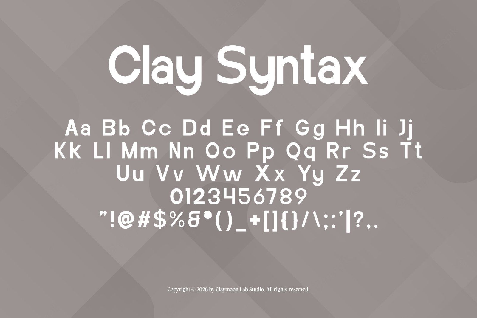 Clay Syntax — Modern Sans Serif — image 2